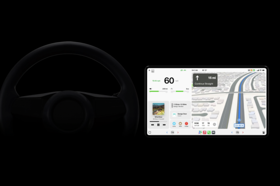果粉车主狂喜,下一代Apple CarPlay 2.0即将来袭